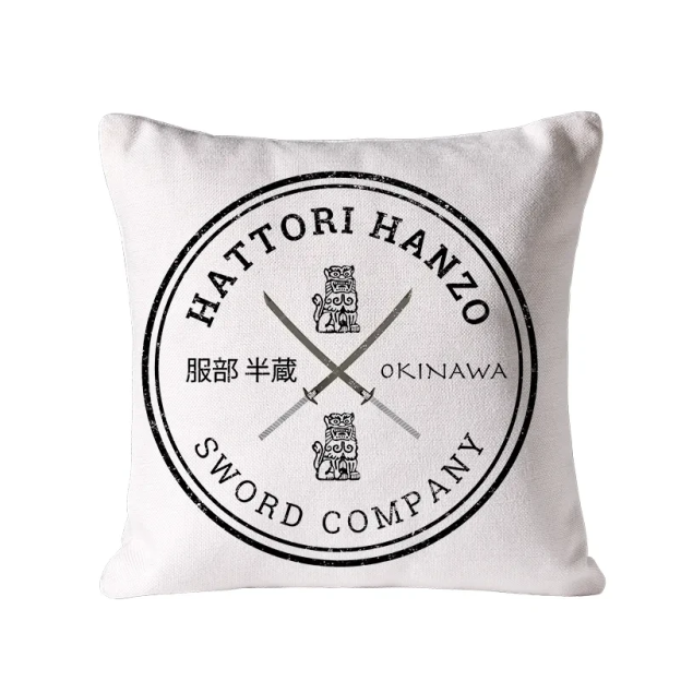 Hattori Hanzo Sword Company Cushion Pillow