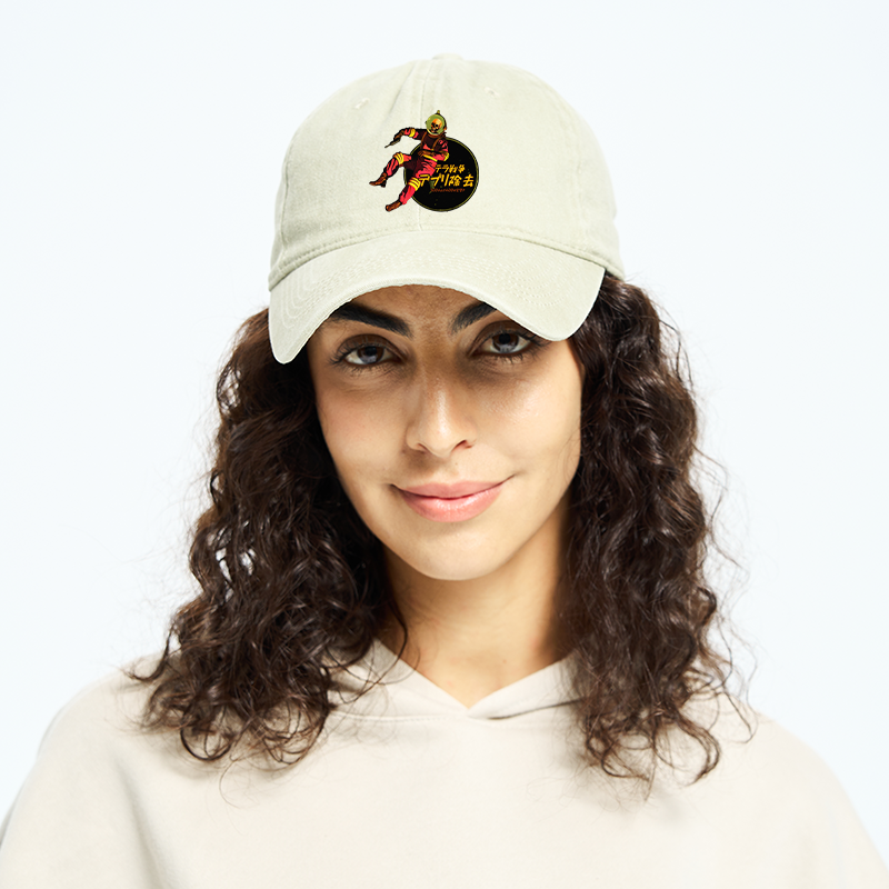  Skeleton Astronaut Washed Cap