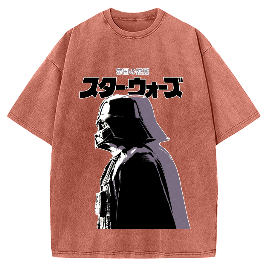 Darth Vader Episode V The Empire Strikes Back Vintage Washed T-shirt