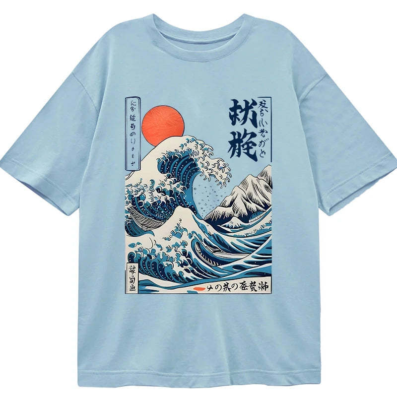 Ukiyo-e Ocean Waves Japan Classic T-Shirt