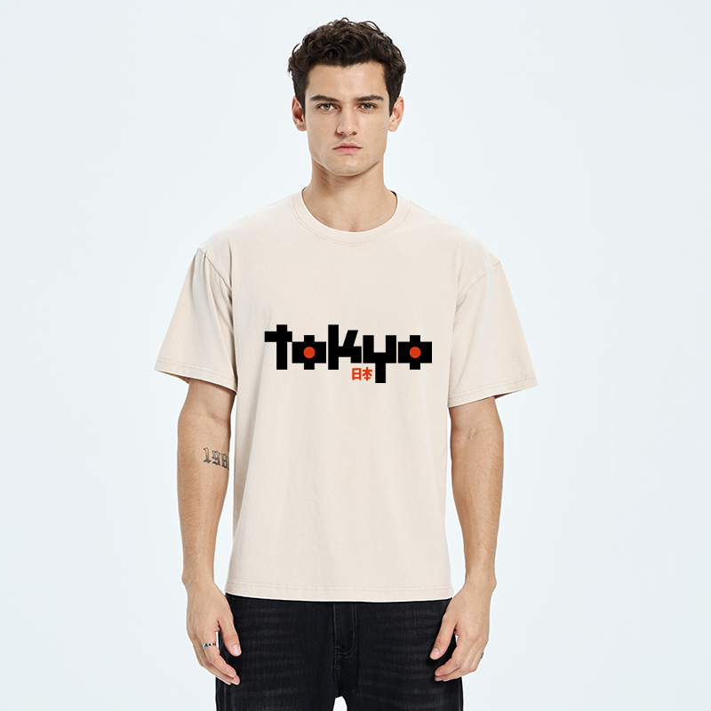 Japan Tokyo Washed T-Shirt