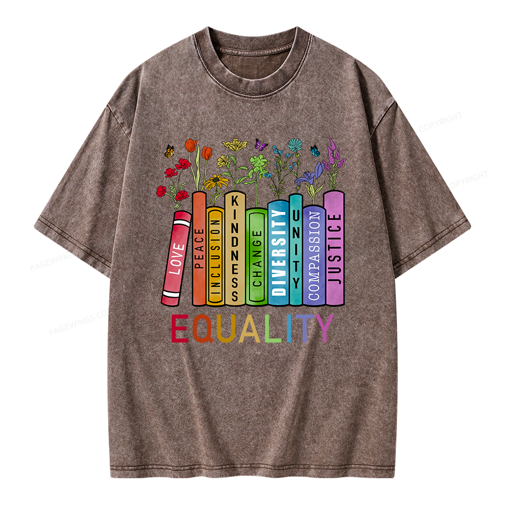 Equal Rights Shirt Unisex Washed T-shirt
