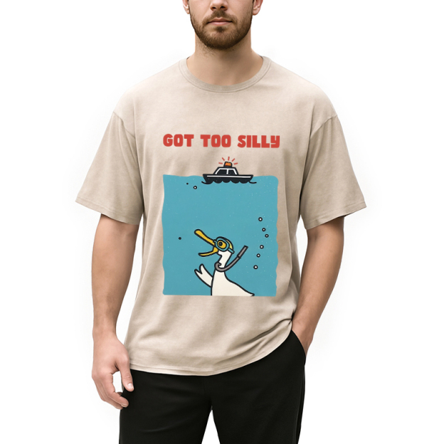 Diving Goose Washed T-Shirt