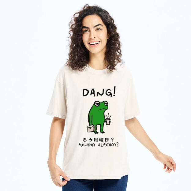 Is It Already Monday Washed T-Shirt
