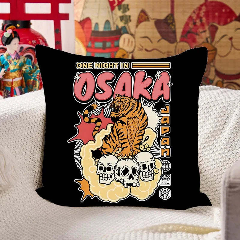 Osaka Tiger Cushion Pillow