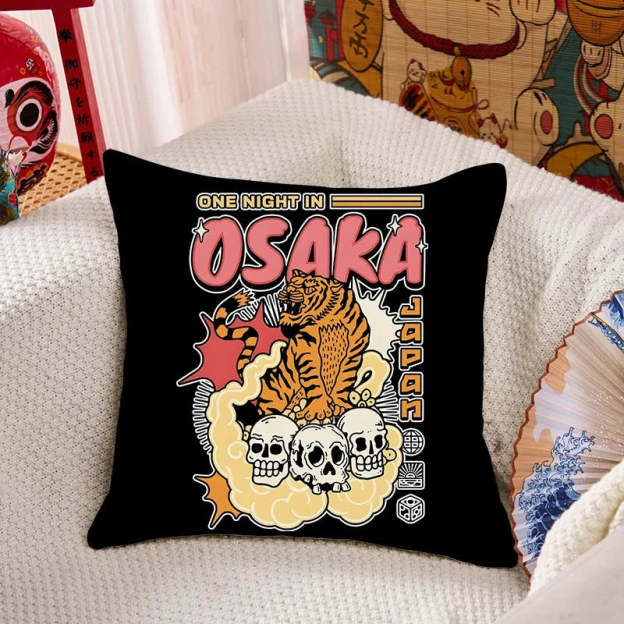 Osaka Tiger  Cushion Pillow