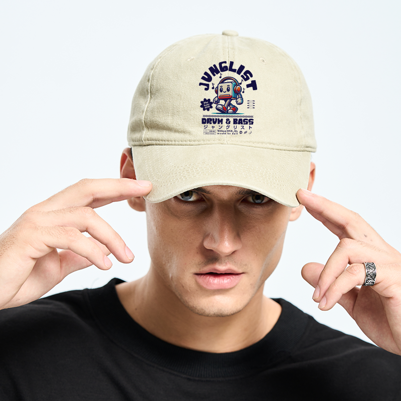  Junglist DNB Japan Washed Cap