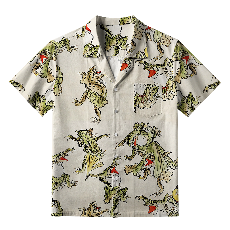  Frog Dance Aloha Hawaiian Shirt