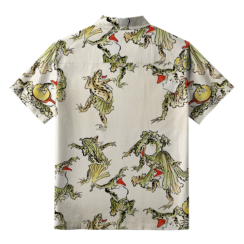  Frog Dance Aloha Hawaiian Shirt
