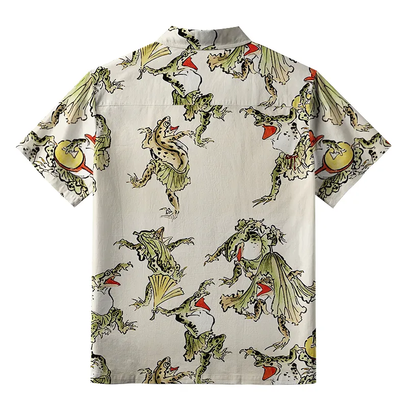  Frog Dance Aloha Hawaiian Shirt