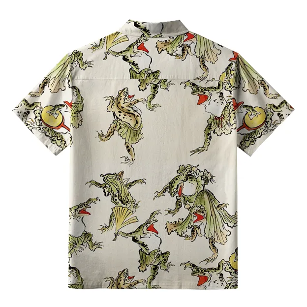  Frog Dance Aloha Hawaiian Shirt