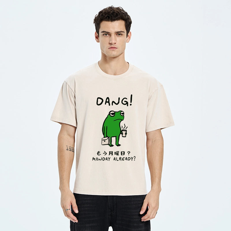Is It Already Monday Washed T-Shirt