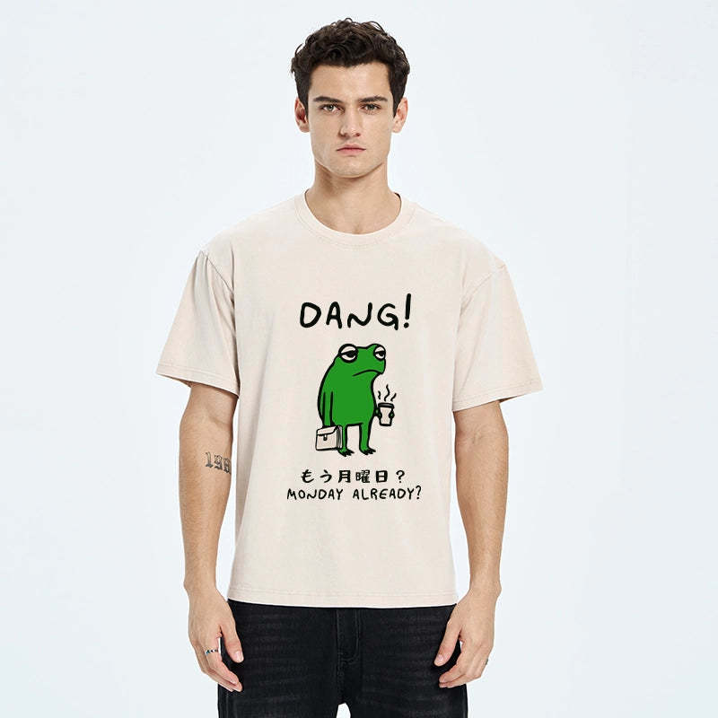 Is It Already Monday Washed T-Shirt