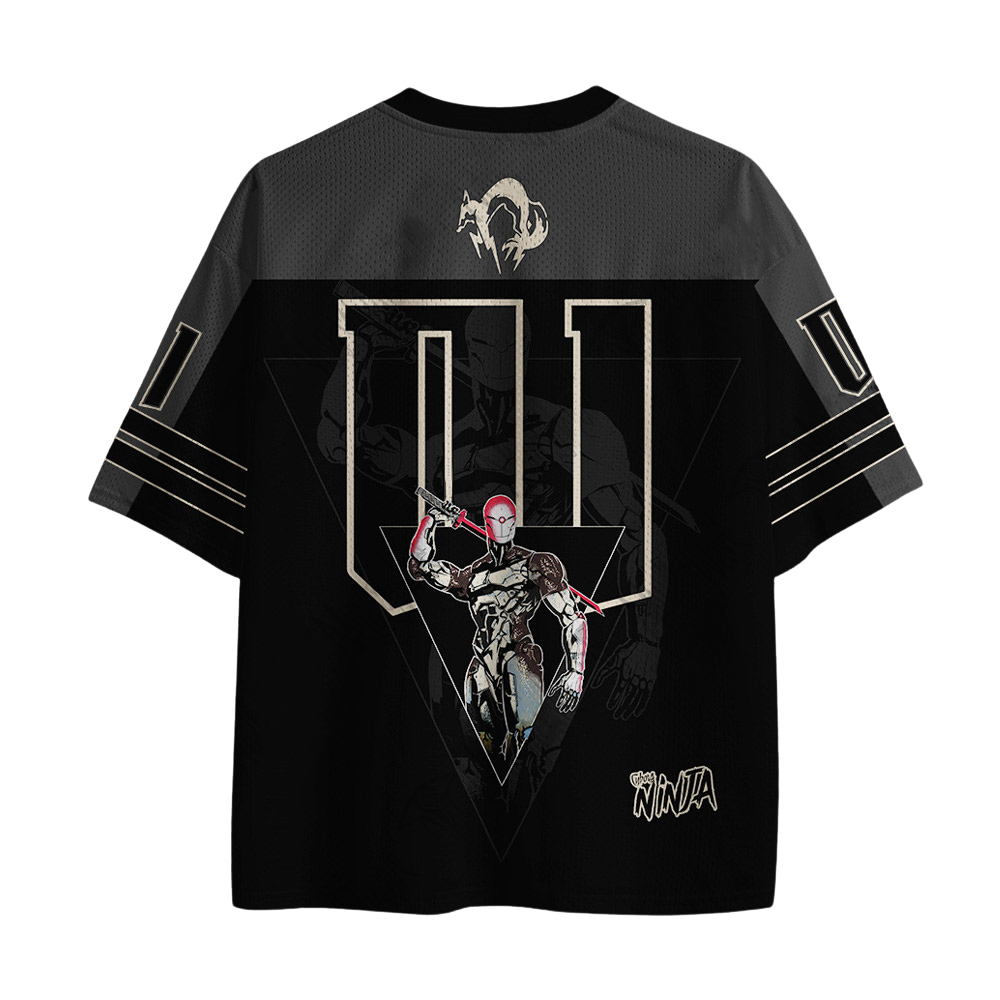 Cyber Ninja Printed Jersey Shirts