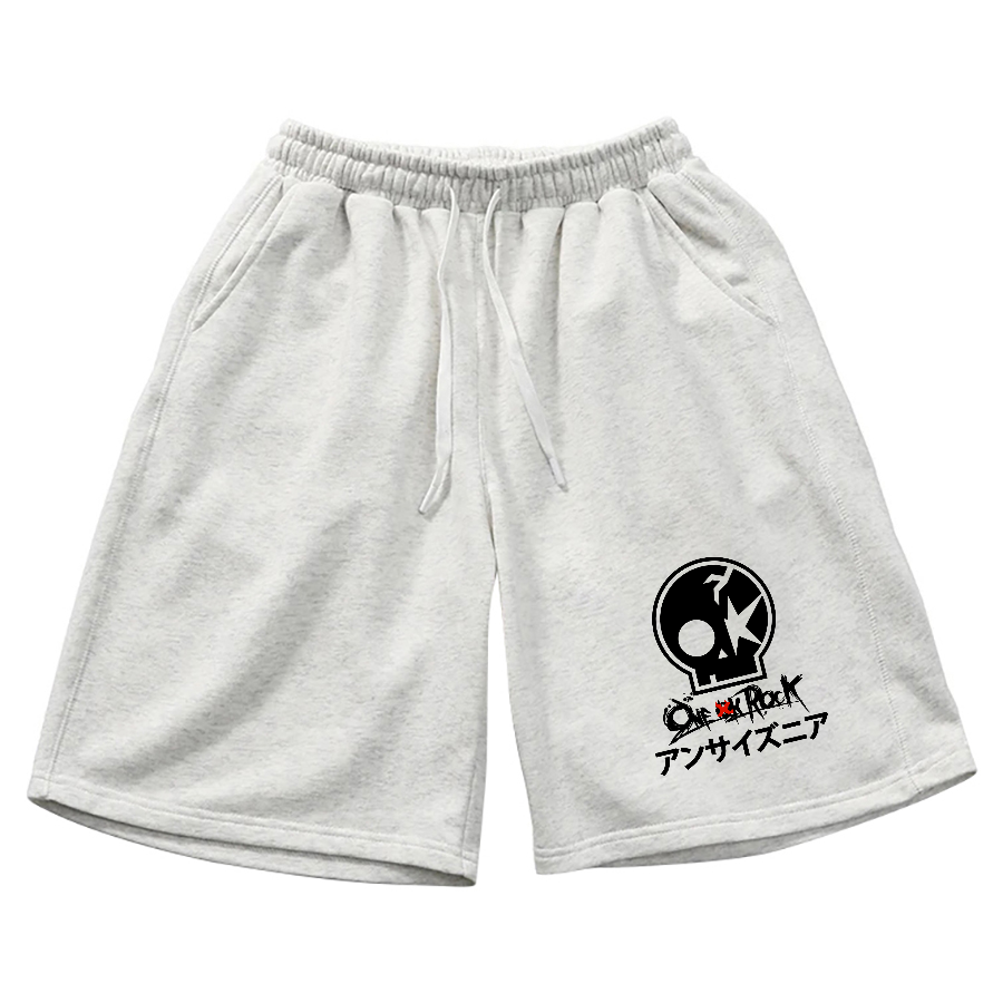 Japanese Anime Art Logo Cotton Casual Shorts