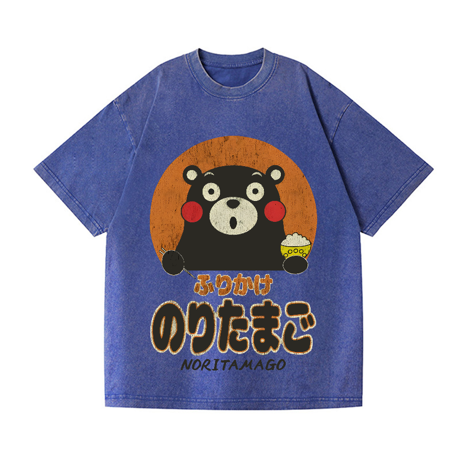 Kumamon Vintage Wash Japanese Design T-Shirt