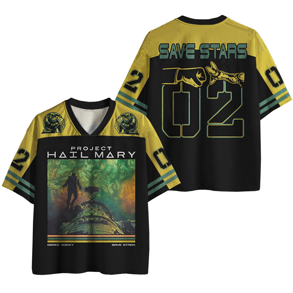Project Hail Mary Save Stars Jersey Shirts