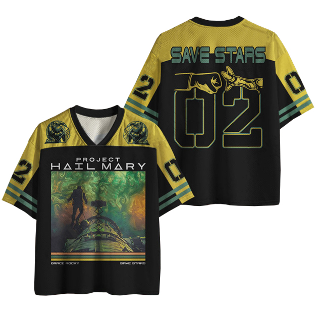 Project Hail Mary Save Stars Jersey Shirts