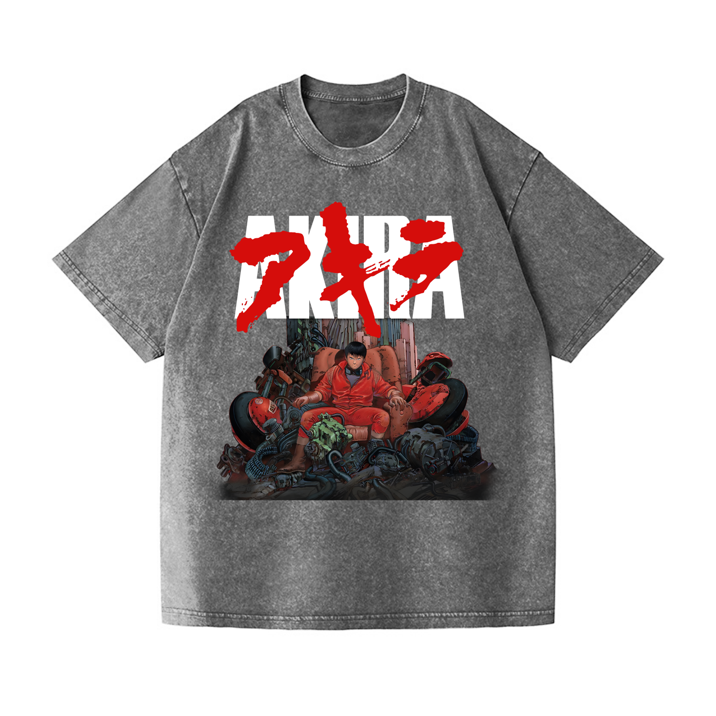 Akira Vintage Wash Japanese Design T-Shirt
