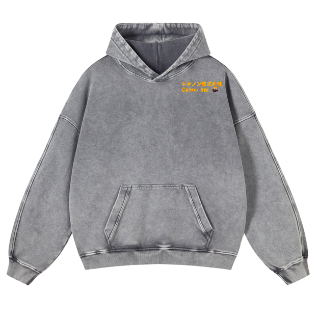 Canon Vintage Washed Cotton Back Art Hoodie