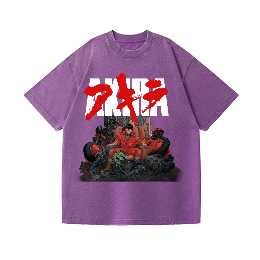 Akira Vintage Wash Japanese Design T-Shirt