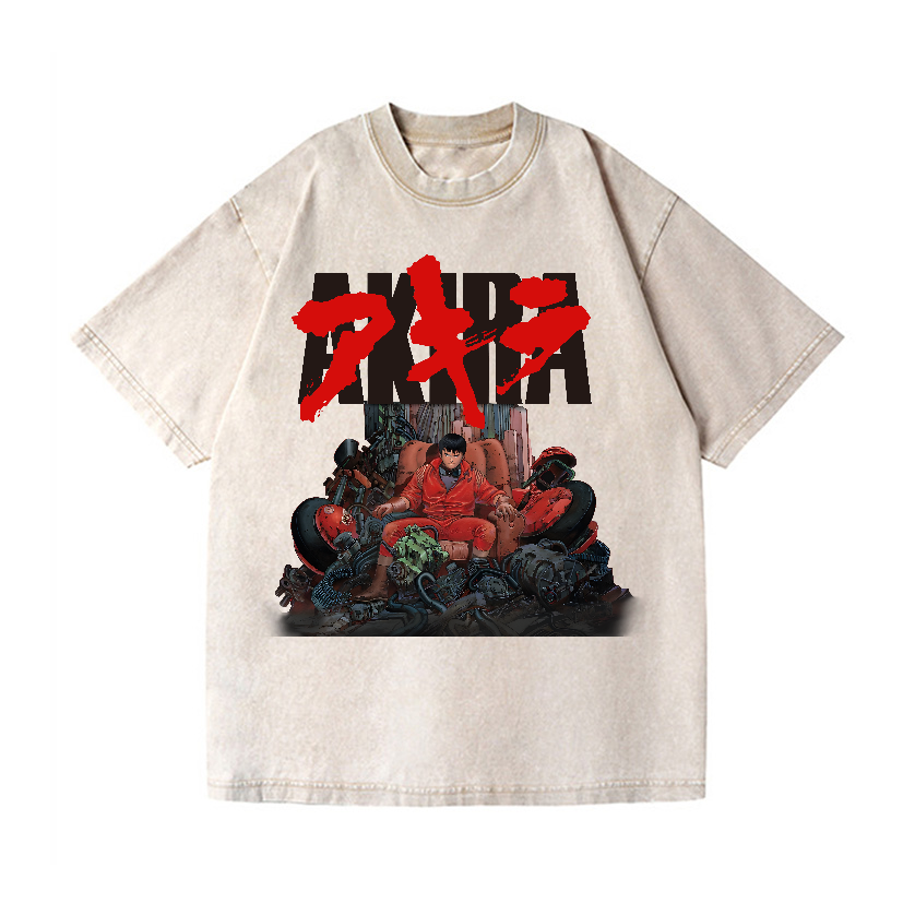 Akira Vintage Wash Japanese Design T-Shirt