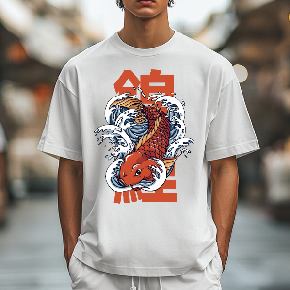 Fish Japanese Style Classic Tee
