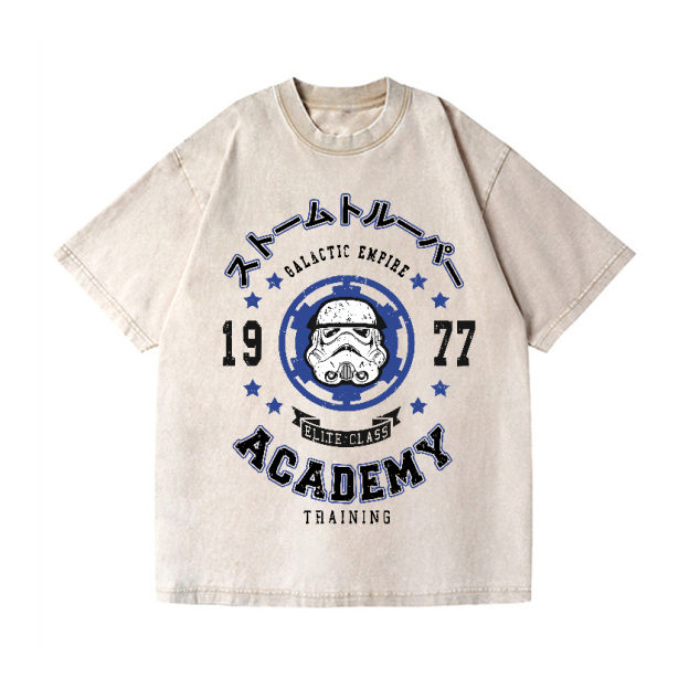 Star Wars Storm Trooper Vintage Wash Japanese Design T-Shirt