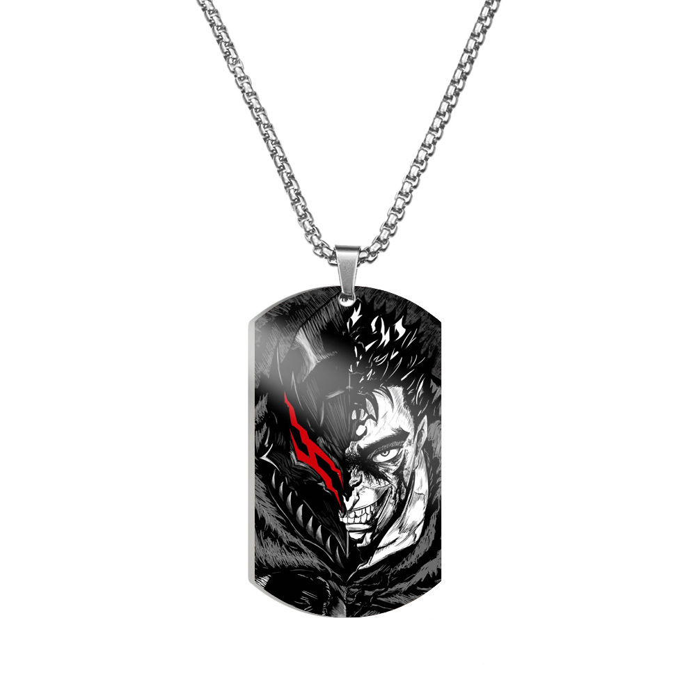 Berserk Behelit Golden Age Dog Tag Necklace
