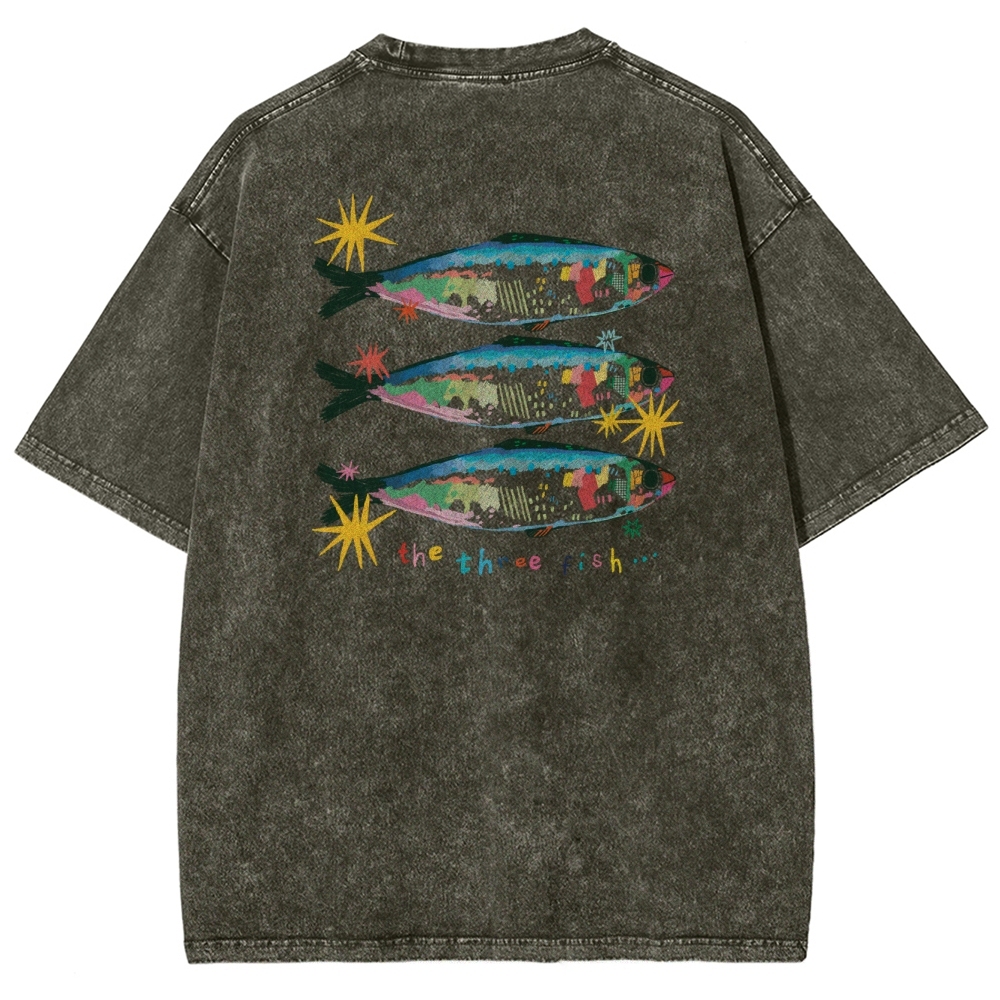 Unisex Fit Washed T-Shirt