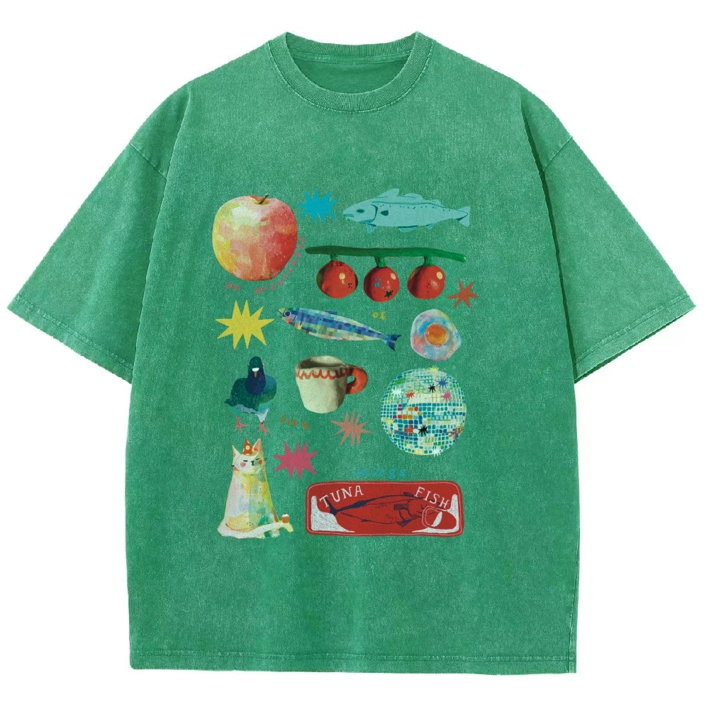 Unisex Fit Washed T-Shirt