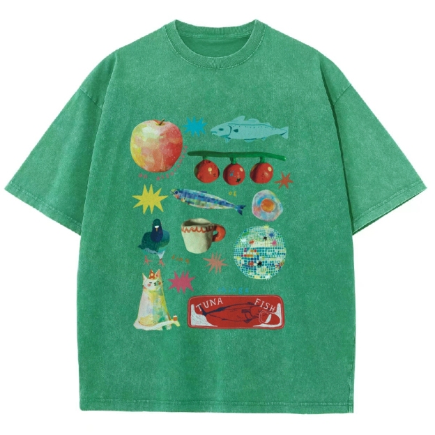 Unisex Fit Washed T-Shirt