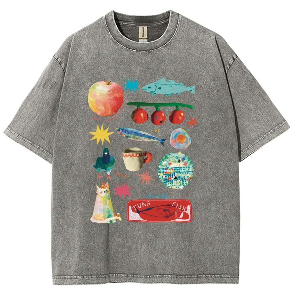 Unisex Fit Washed T-Shirt