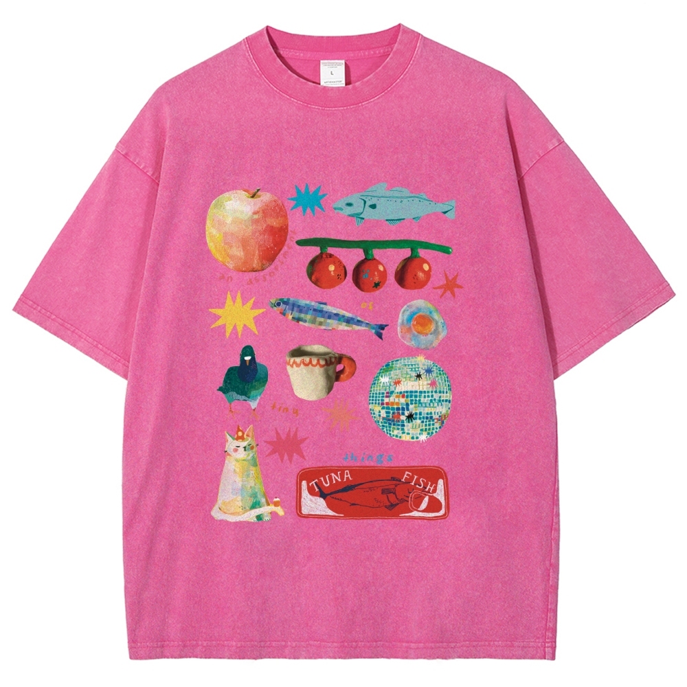 Unisex Fit Washed T-Shirt