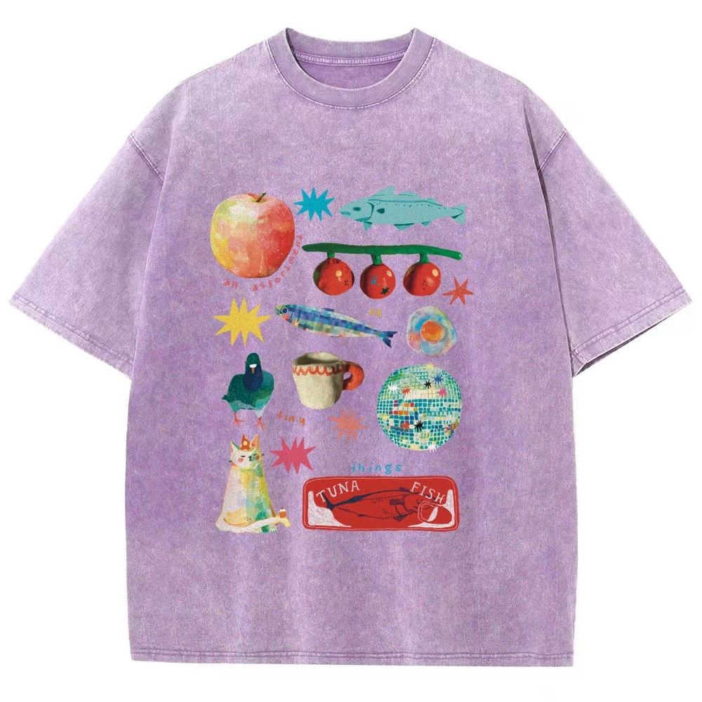 Unisex Fit Washed T-Shirt