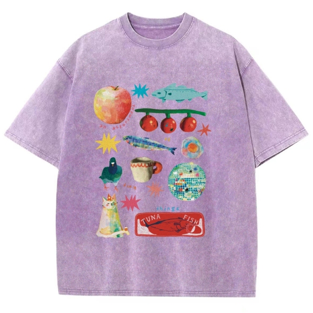Unisex Fit Washed T-Shirt