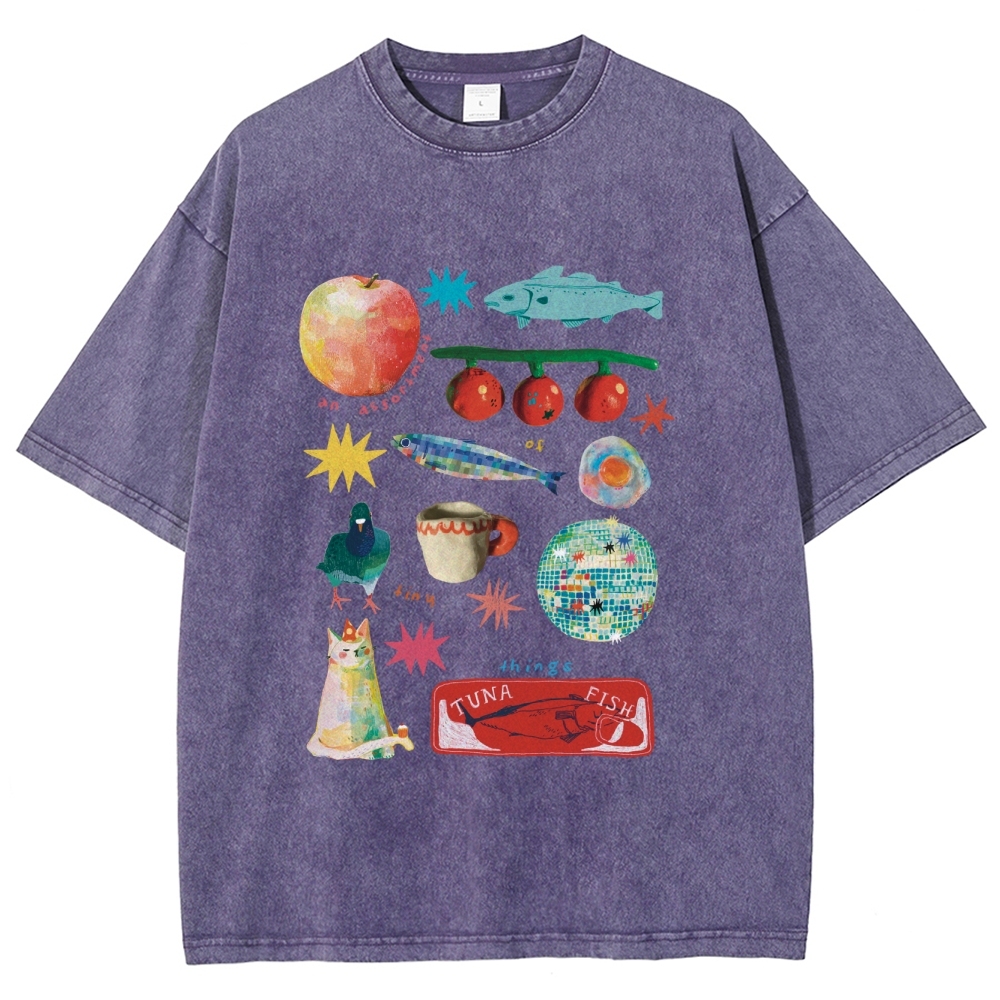 Unisex Fit Washed T-Shirt