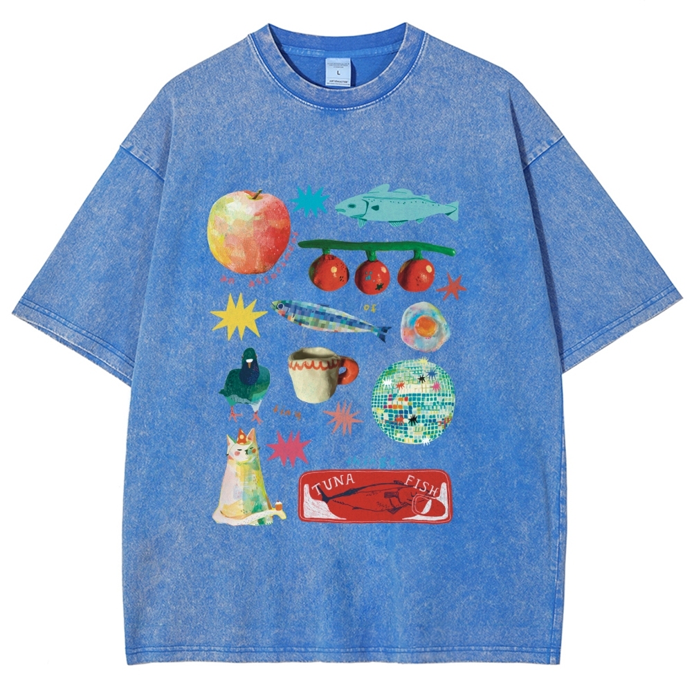 Unisex Fit Washed T-Shirt