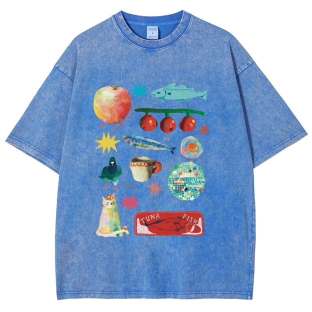 Unisex Fit Washed T-Shirt