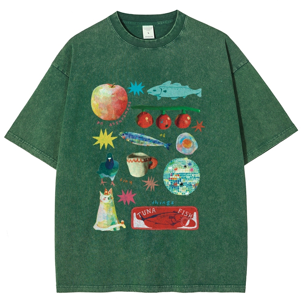 Unisex Fit Washed T-Shirt