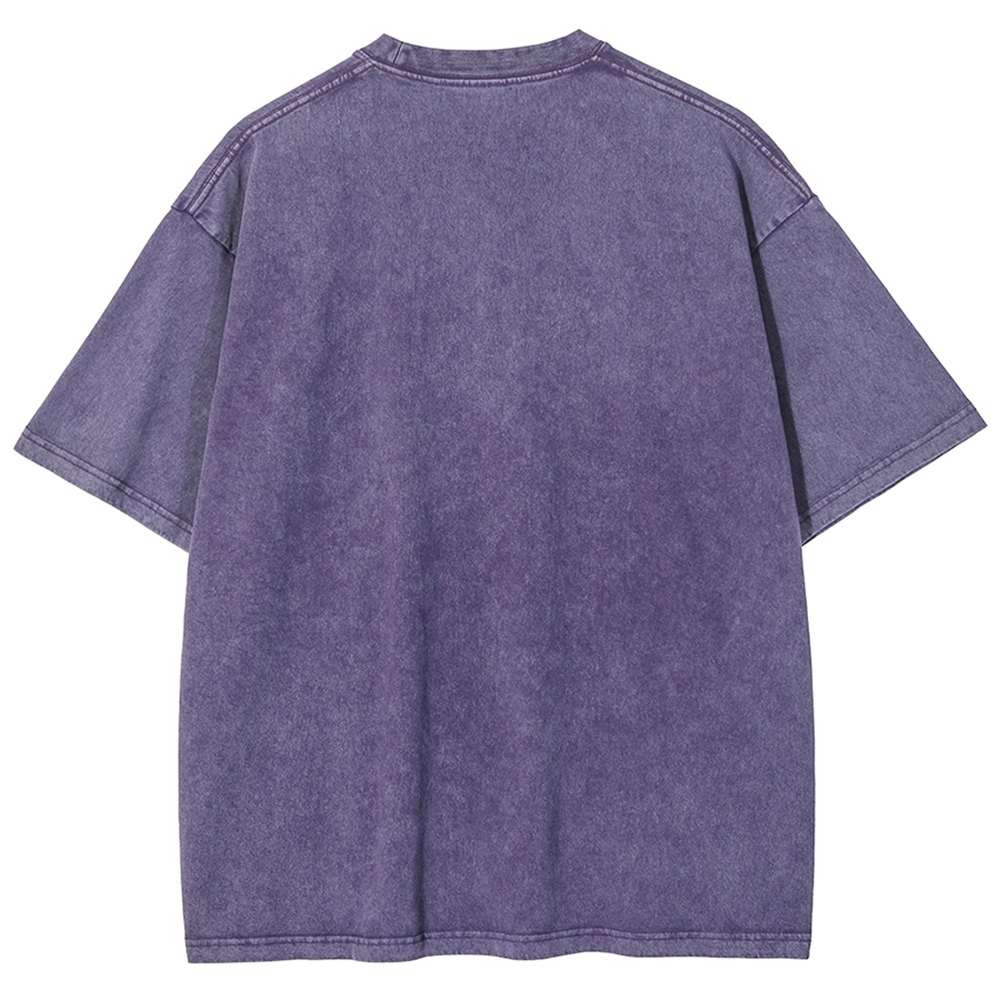 Unisex Donkey Printed Washed Tee