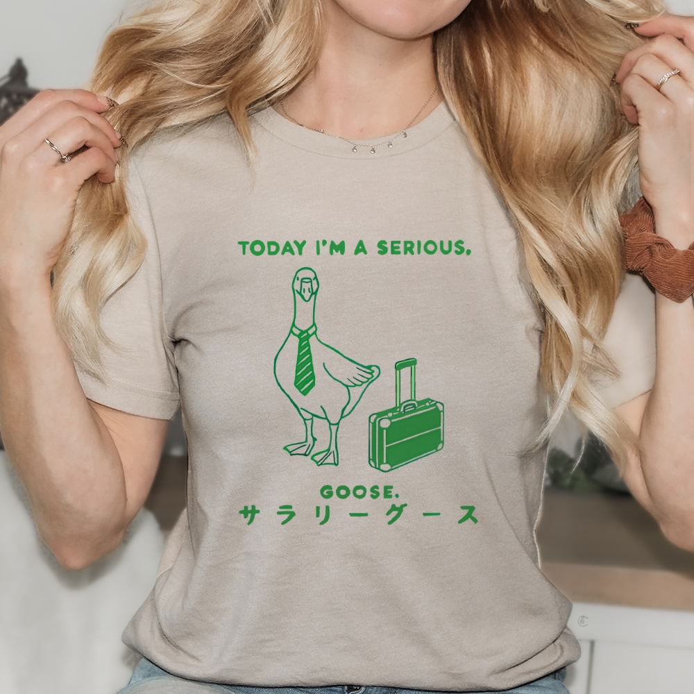 Today I'm a serious goose  T-Shirt