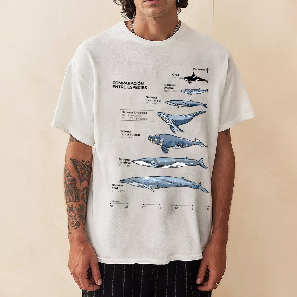 Multi-species Prints Unisex Cotton T-Shirt