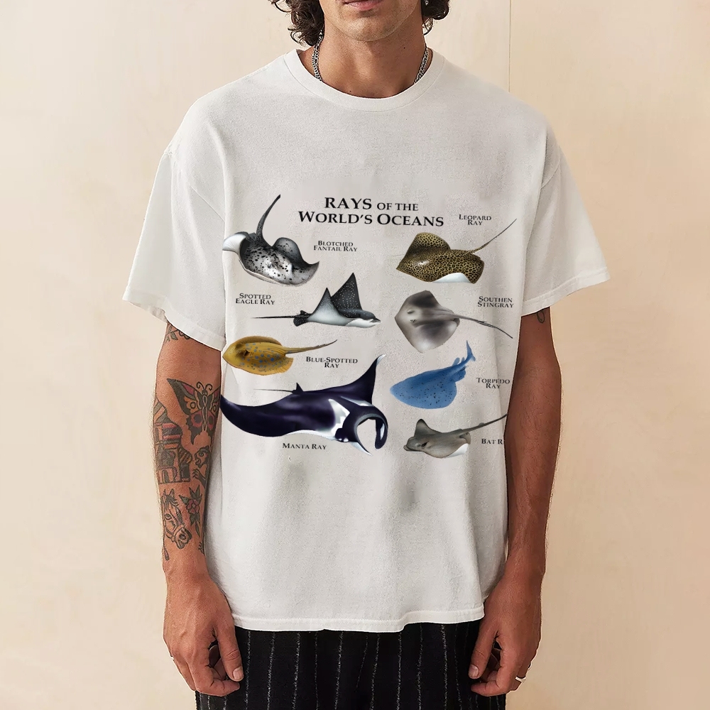 Rays Prints Unisex Cotton T-Shirt
