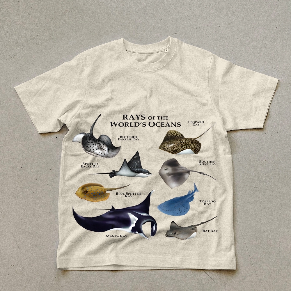 Rays Prints Unisex Cotton T-Shirt