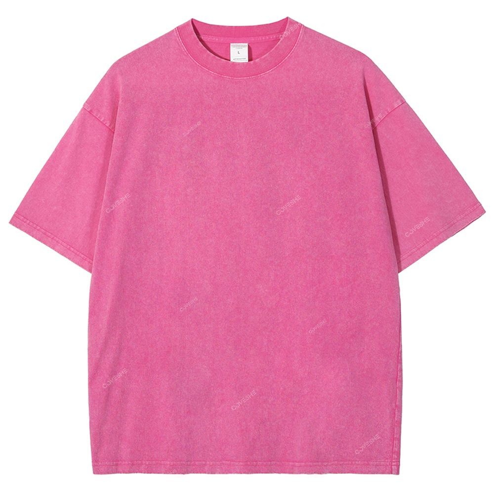 Unisex Turtle Printed Washed Tee