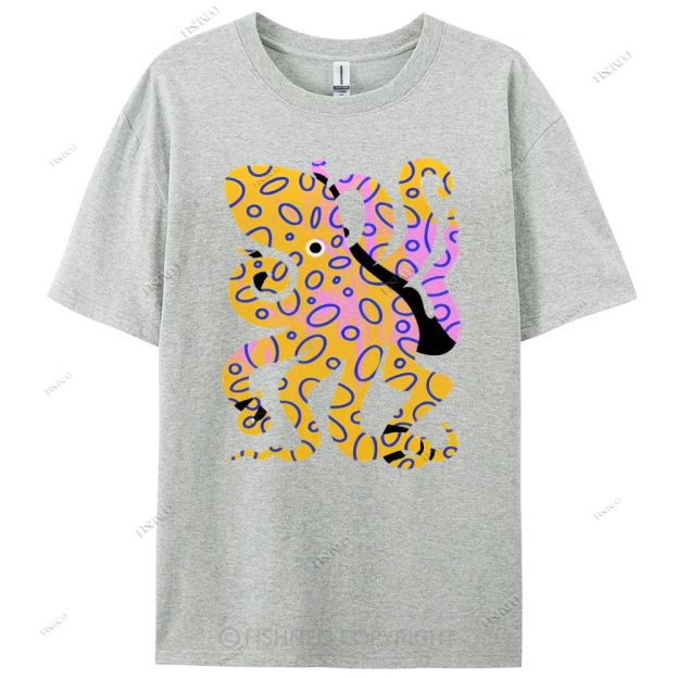 Octopus Cotton Casual T-Shirt