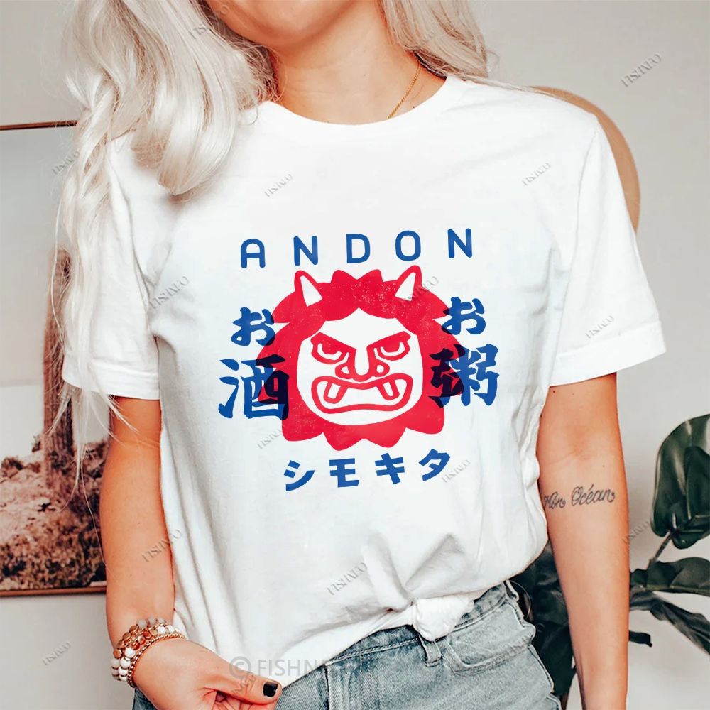 Japanese God Cotton Casual T-Shirt