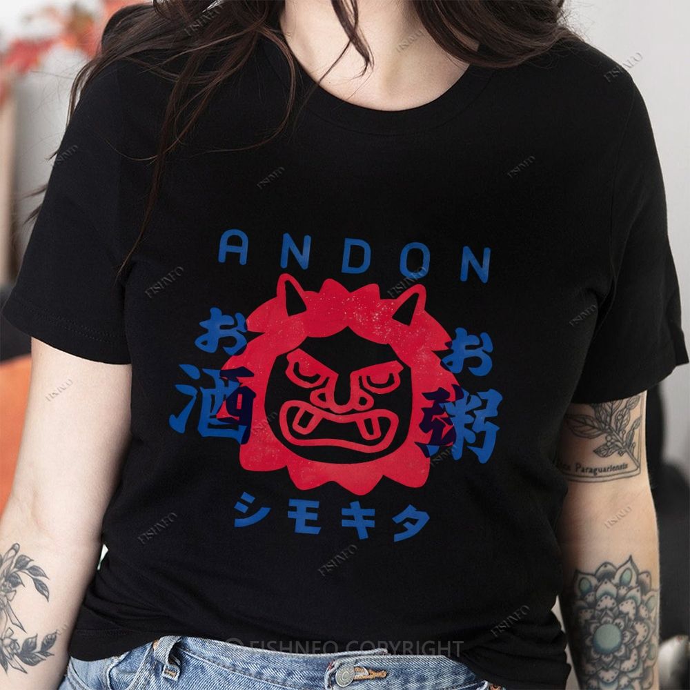 Japanese God Cotton Casual T-Shirt