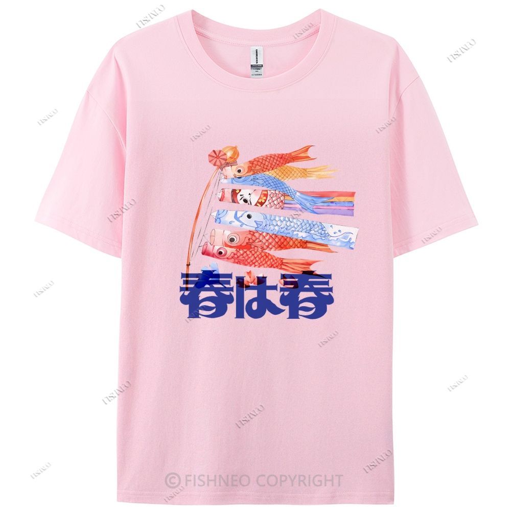 Japanese Koinobori Cotton Casual T-Shirt